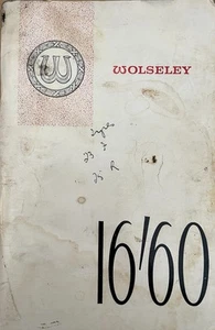 1969 Wolseley 16/60 Owners Handbook / Drivers Manual AKD3906K, British Leyland - Picture 1 of 5