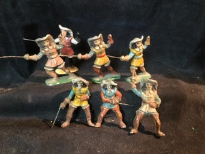 lot de soldats figurines mousquetaires en plastique ancien - Imagen 1 de 5