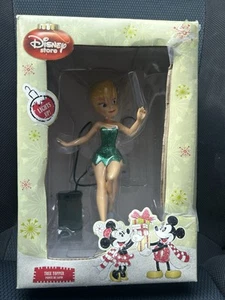 RARE Disney Store Christmas Tinkerbell Tree Topper Light Up Wings 2008 - Picture 1 of 5