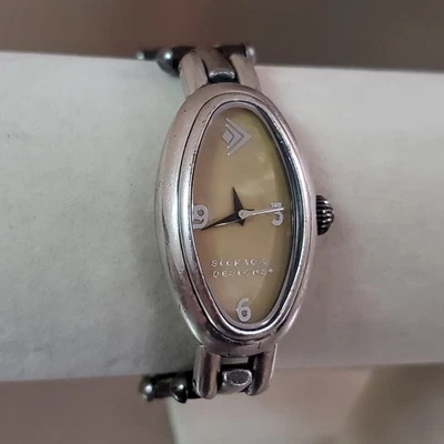 SILPADA Reloj Mujer Vintage Analógico Cuarzo Cuadrante MOP Cuero 6.75 pulgadas 23 mm Foto 1 de 4