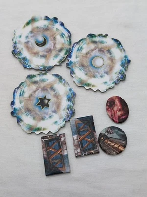 (7) Fichas de repuesto para juego de mesa de terror Arkham  Foto 1 de 4