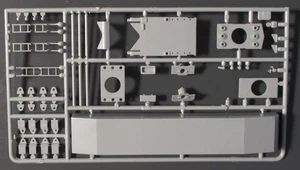 Hasegawa 1/72nd Scale 54cm Morser Karl 041 - Parts Lot B from Kit No. 31156 - Picture 1 of 1