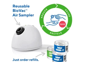 2 ROOM KIT | Test Your Air! Professional Quality Mold Test Kit for Home - All Fe - Picture 1 of 13