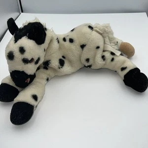 Animal Alley 2000 Appaloosa Horse Plush Black White Stuffed Animal Toys R Us 12" - Picture 1 of 10