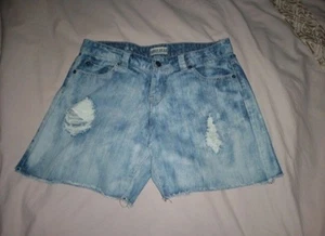 Drop Dead Denim Shorts Size 10 - Picture 1 of 3