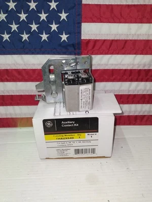 NUEVO KIT DE CONTACTO AUXILIAR GE THAUX64D PARA INTERRUPTOR DE DESCONEXIÓN MOLINO DPDT Foto 1 de 4