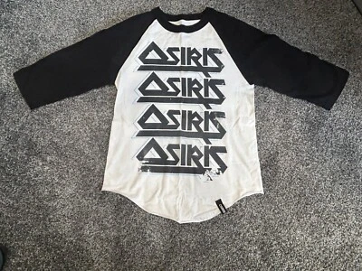 Vintage 2000 's Osiris Skate Skateboard Vintage Shoes Shirt Raglan Small Men's - Image 1 of 4