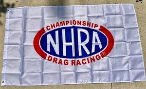 DE COLECCIÓN NOS NHRA DRAG RACING CHAMPIONSHIP HOT ROD 3x5 BANDERA BANDERA PUBLICIDAD - Imagen 1 de 4