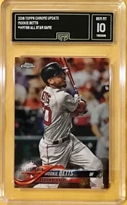 2018 Topps Chrome Update - ALL-STAR #HMT66 - MOOKIE BETTS - GMA 10 - GEM MINT - Picture 1 of 1