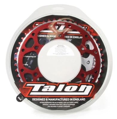 Piñón trasero de aluminio rojo Honda CRF250R 2004 2005 2006 2007 2008 2009 520 48T Foto 1 de 4