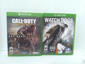 Call of Duty Advanced Warfare Day Zero Edition & Watch Dogs Xbox One Microsoft - Picture 1 of 12