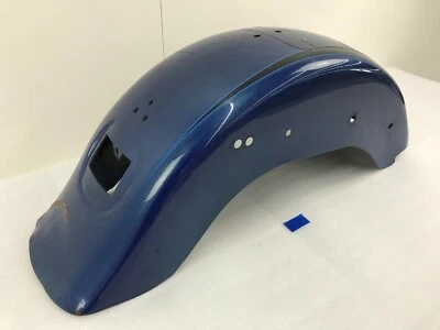 2014 OEM Harley-Davidson FLSTFB Softail Fatboy Lo Rear Fender Daytona Blue - Image 1 of 4
