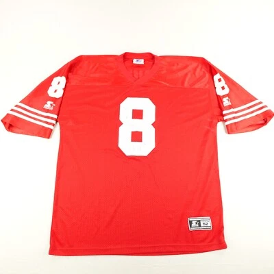 Camiseta de Colección Steve Young Para Hombres XL Roja Starter San Francisco 49ers NFL 90s ^ Foto 1 de 4