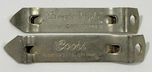 Vintage Coors & Ekco Flaschenöffner 2er Set - Bild 1 von 2
