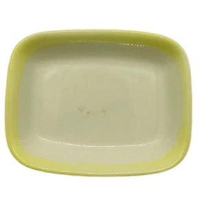 "Repuesto de placa de plato de refrigerador de cerámica Hall de colección cuadrado pequeño EE. UU. 5" - Imagen 1 de 7