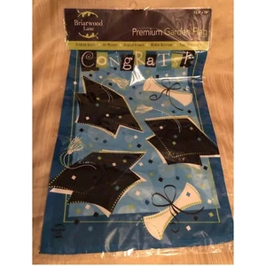 Congrats Graduation Garden Flag Celebration Graduate 12.5" x 18" Briarwood Lane - Picture 1 of 3