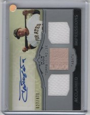 2011 Topps Marquee Jose Tabata Acclaimed Impressions Relic Auto /470 #AIT-6