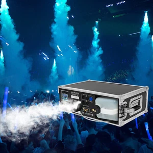 Macchina Nebulizzatore Stage 1500W 3,5L con Flight Case Confezione DJ Stage Effect Hazer - Foto 1 di 16