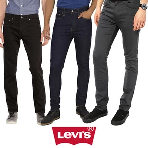 Levi's 511 Mens Denim Jeans Original Straight Leg Slim Fit Stretch Pants UK - Picture 1 of 10