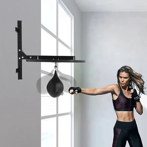 Attrezzatura Allenamento Boxe Con Punching Ball Heavy Duty Speed Bag Piattaforma - Foto 1 di 18