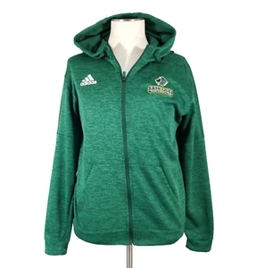 Adidas St Leo University hoodie sweatshirt sweater jacket men's medium green - Picture 1 of 15