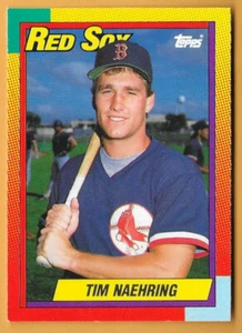 TIM NAEHRING BOSTON RED SOX #79T - TOPPS NEGOCIADO CASI NUEVO-COMO NUEVO 1990 - Imagen 1 de 2