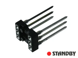 5pcs Turned Pin Wire Wrap DIL IC Sockets 0.3" 6 Pin PRECI-DIP 123-99-306-41-001 - Bild 1 von 2