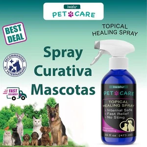 El Mejor Tratamiento Contra PULGAS Para Perros Gatos, Calmante, ENVÍO GRATIS - Picture 1 of 8