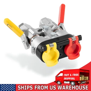 9500-4 Agricultural Tractor Clamp Kit w/Lever Actuated Quick Coupler, Dust Cover - Picture 1 of 11