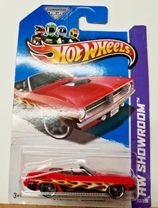 HOT WHEELS SHOWROOM 2013 HEAT FLEET '70 PLYMOUTH BARRACUDA - Picture 1 of 4