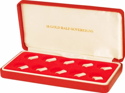 Half Sovereign Box to hold 10 coins