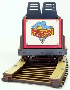 Detailliertes Modell der Cedar Point Mean Streak Achterbahn ~ Lasergravur & Schnitt - Bild 1 von 12