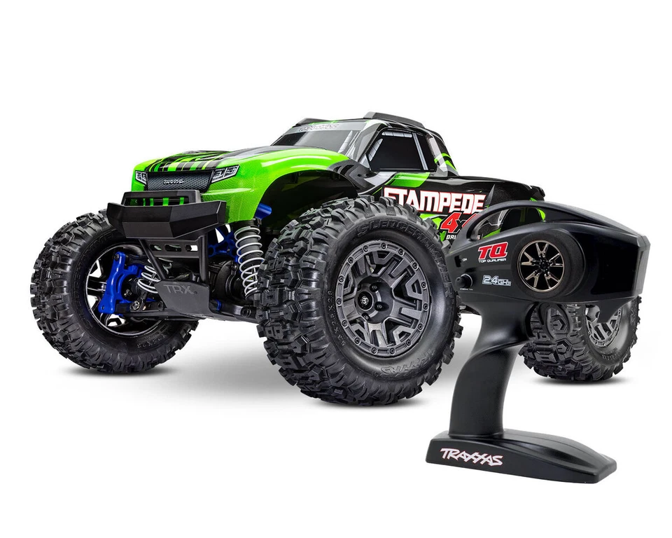 Traxxas Stampede 4x4 grün BL-2S Brushless TRX67154-4-GRN  - Bild 1 von 4