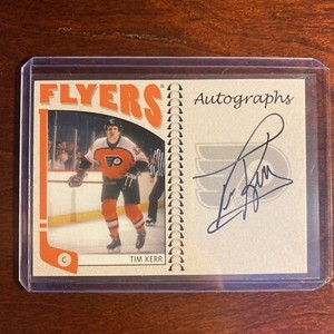 2004-05 IN THE GAME Tim Kerr NL Franchises Card NM AUTO Autographed ITG  #A-TKR