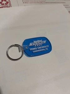 Yenko Chevrolet Key Chain Camaro Chevelle Nova Corvette 67 68 69 70 Vega Blue - Picture 1 of 3