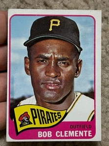 1965 Topps #160 Roberto Clemente Pirates Baseball Card vintage original - Picture 1 of 9