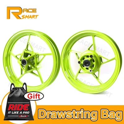 Llantas traseras delanteras de color personalizadas para Kawasaki Ninja 500 Z500 2024 2025 Foto 1 de 4