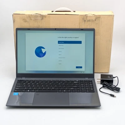 Portátil sin marca 15.6" Intel Celeron N5095A 16GB DDR4 1TB SSD Windows 11 Home Foto 1 de 4