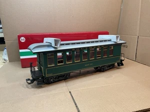 LGB G GAUGE PASSENGER ROCKY TOP CAR COLORADO & SOUTHERN GREEN 37805 NICE ! - Picture 1 of 11