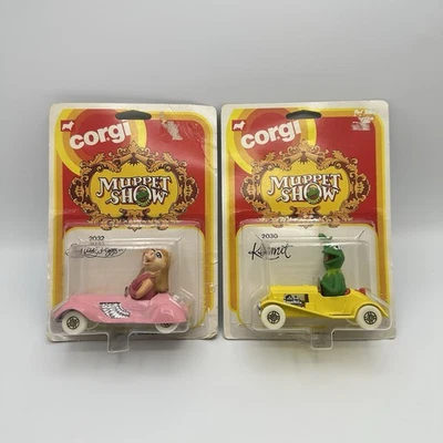 CORGI D2030 KERMIT'S CAR AND MISS PIGGY Muppet Show Toy NEW 1979 Die-cast Car - Image 1 of 4
