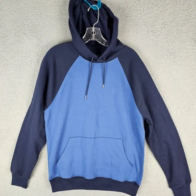 Sudadera con Capucha J.CREW Para Hombre Mediana Auténtica Forrada de Vellón Manga Larga Cordón BV076 Foto 1 de 4