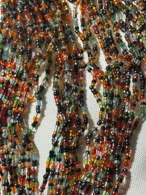 Craft Supplies 7. 5 oz Seed Beads and Bugle Beads - Image 1 of 4