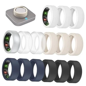 15 Pack Ultra-Thin Ring Covers Compatible with S for 6/7/8/9/10 15 Pack - Set 3 - Photo 1 sur 8