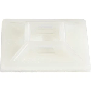 StarTech.com 100 Pack Cable Tie Mounts with Adhesive Tape for 0.21 in. (5.5 mm) - Afbeelding 1 van 2