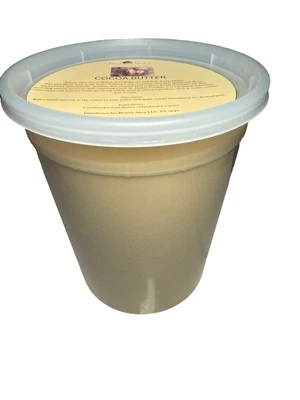 Manteca de Cacao Cruda 100% Pura Natural Sin Refinar Orgánica GRADO ALIMENTICIO Granos de Cacao  Foto 1 de 4