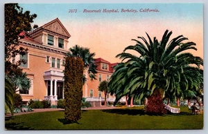 Berkeley California Roosevelt Hospital Postcard - Picture 1 of 2