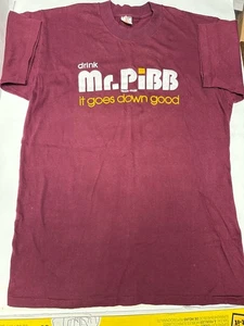 VINTAGE MR PIBB T SHIRT SIZE LARGE 100% COTTON- EUC - VINTAGE TAG - Picture 1 of 4