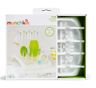Estante de secado plegable para biberones y accesorios Munchkin, blanco, paquete de 1 Foto 1 de 4