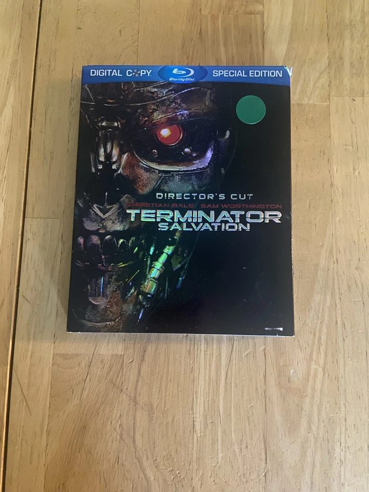 Terminator Salvation (3 Disc Set Director's Cut) Blu-ray, Digital Copy, Like New - Image 1 of 1
