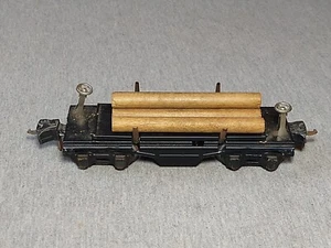 Lionel O Automatic Dump Car w/ 5 Logs ~ TS - Picture 1 of 7